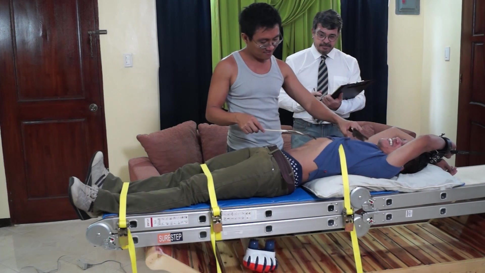 A Very Ticklish Patient